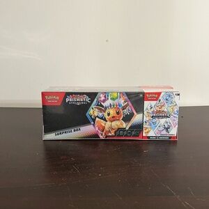 Sam’s Club Pokémon Prismatic Evolutions Surprise Box & Booster Bundle IN HAND